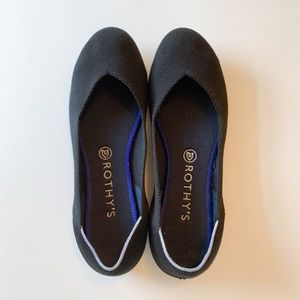 Rothy’s Black Flats
